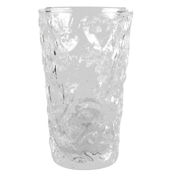 Vtg Anchor Hocking Lido Milano Clear Glass Juice Tumblers Textured Design 6 Oz S - Picture 3 of 4